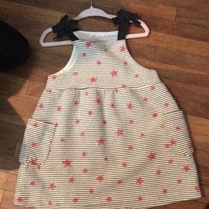 Zara babygirl stars and strips dress